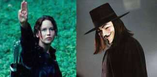 ความเหมือนในความต่าง หน้ากาก V และ การชู 3 นิ้ว