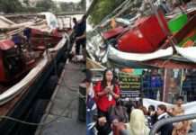 เรือโดยสารระเบิดในคลองแสนแสบ ตรงท่าเรือวัดเทพลีลา เจ็บเพียบ