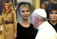 จะให้คิดยังไง? ลูกเมียทรัมป์ปฏิเสธคลุมศีรษะตอนเยือนซาอุฯ แต่กลับคลุมเมื่อเยือนวาติกัน!