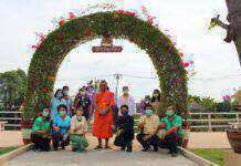 นนทบุรี ปลูกผักจากริมรั้วสู่ลานวัด เรียนรู้เกษตรเชิงพุทธตามหลักปรัชญาของเศรษฐกิจพอเพียง โดยใช้พลัง “บวร”