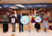 เมเจอร์ ซีนีเพล็กซ์ กรุ้ป รับมอบตราสัญลักษณ์ SHA จาก ททท. ยกระดับมาตรฐานความปลอดภัยด้านสุขอนามัยในโรงภาพยนตร์