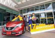 “อินเด็กซ์ ลิฟวิ่งมอลล์” แจกโชคคืนกำไรลูกค้า มอบรถยนต์นิสสัน ฉลองแคมเปญ“ 17Th ANNIVERSARY SALE ”