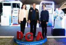 “DGA จัดบูธนิทรรศการในงาน “สัปดาห์สะพานข้ามแม่น้ำแควและงานกาชาดจังหวัดกาญจนบุรี ประจำปี 2563”