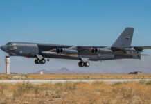 เครื่องบินทิ้งระเบิด “บี-52” ของสหรัฐฯ บินในตะวันออกกลาง