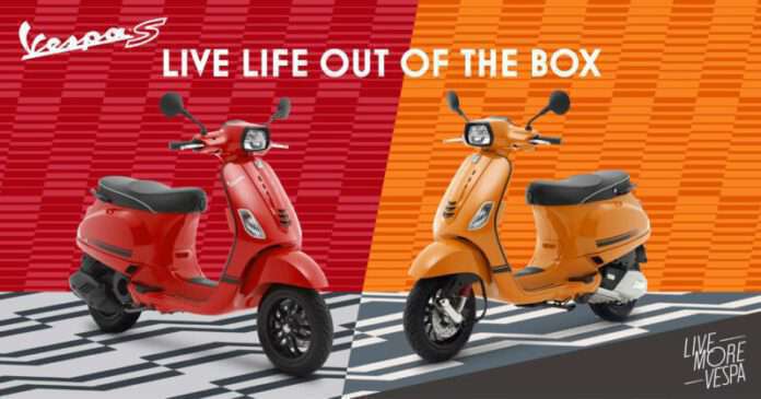 Vespa S New Colours