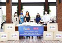 เอ๊ะ อิศริยา ร่วมมอบชุด PPE ให้กับโครงการ “ช่อง 8 รวมใจสู้ภัยโควิด-19”