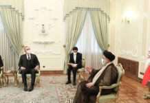 ปธน.อิหร่านย้ำ พร้อมเพิ่มความร่วมมือตุรกี “ต่อต้านการก่อการร้าย”