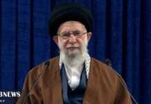 คาเมเนอีชี้ ศัตรูพยายามกันอิหร่านจากพลังงานนิวเคลียร์เพื่อสันติ ย้ำไม่เคยแสวงหาอาวุธนิวเคลียร์ ผู้นำสูงสุดอิหร่าน อยาตุลเลาะห์ ซัยยิด อาลี คาเมเนอี