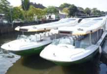 กทม. เปิดวิ่งแล้ว “เรือไฟฟ้า” คลองแสนแสบ ขึ้นฟรี 6 เดือน “วัดศรีบุญเรือง-สนง.มีนบุรี”