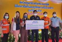 อลิอันซ์ อยุธยา มอบหมวกนิรภัย 100 ใบ ร่วมรณรงค์ขับขี่ปลอดภัยช่วงเทศกาลสงกรานต์