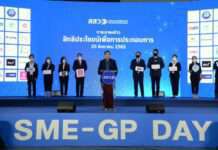 สสว. แถลงข่าวเดินหน้าผนึกหน่วยงานพันธมิตร ผลักดันสิทธิประโยชน์ เสริมแกร่งผู้ประกอบการ