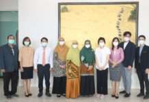 มข. ร่วมประชุมหารือกับคณะผู้แทน จาก Universitat Muhamadiyah Yogyakarta สาธารณรัฐอินโดนีเซีย