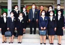 อธิบดีผู้พิพากษาศาลเยาวชนและครอบครัวกลาง เข้าเยี่ยมและชมงานของ มูลนิธิบ้านพระพร