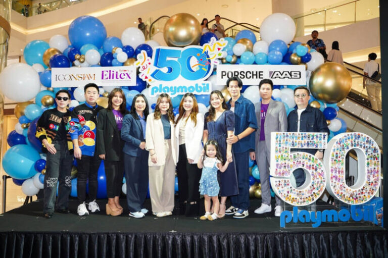 Playmobil จัดใหญ่ฉลอง 50 ปี ชวนตื่นตากับอาณาจักร Playmobil สุดอลังการ เปิดตัวฟิกเกอร์ชุดไทยครั้งแรกในโลก