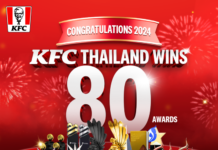 KFC ประเทศไทย คว้า 80 รางวัลการันตีทั้งในประเทศและระดับโลก ตอกย้ำผู้นำด้านความคิดสร้างสรรค์และการสื่อสารที่โดนใจผู้บริโภค