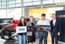ยูโอบีร่วมกับวีซ่ามอบรถยนต์เมอร์เซเดส-เบนซ์แก่ผู้โชคดีในแคมเปญ บัตรเครดิตยูโอบี วีซ่า เมอร์เซเดส ครบรอบ 5 ปี