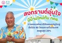 กคช. จัดแคมเปญใหญ่รับสงกรานต์ 2569 ลดราคาบ้านทั่วประเทศสูงสุด 20%