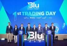 Token X ตอกย้ำบทบาทผู้นำ ICO Portal หนุน Blu Green Token เปิดซื้อขายวันแรกบน Bitkub Online