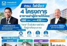 ครม. ไฟเขียว 4 โครงการอาคารเช่าผู้มีรายได้น้อย 596 หน่วย วงเงิน 439 ล้านบาท “นิกร” ชี้ เพิ่มโอกาสเข้าถึงที่อยู่อาศัยคุณภาพ