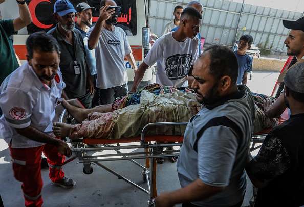 Funeral ceremony held for Palestinian Hisham Abu Mustafa in Khan Yunis
